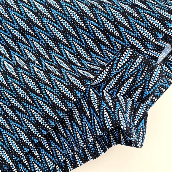 Maje Blue Loco Jacquard Sleeveless Top and Shorts 2 Pieces Set - Picture 15 of 16